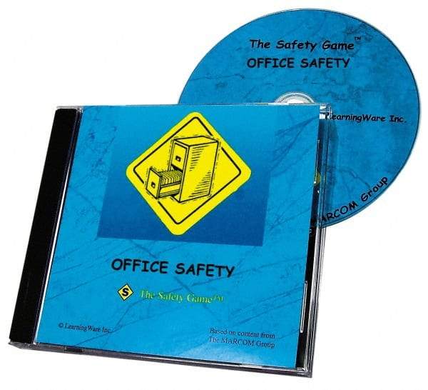 Marcom - Office Safety, Multimedia Training Kit - Computer Game, English - Top Tool & Supply