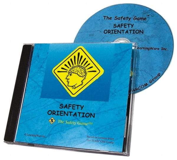 Marcom - Safety Orientation, Multimedia Training Kit - Computer Game, English - Top Tool & Supply