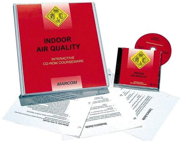 Marcom - Indoor Air Quality, Multimedia Training Kit - 45 min Run Time CD-ROM, English & Spanish - Top Tool & Supply