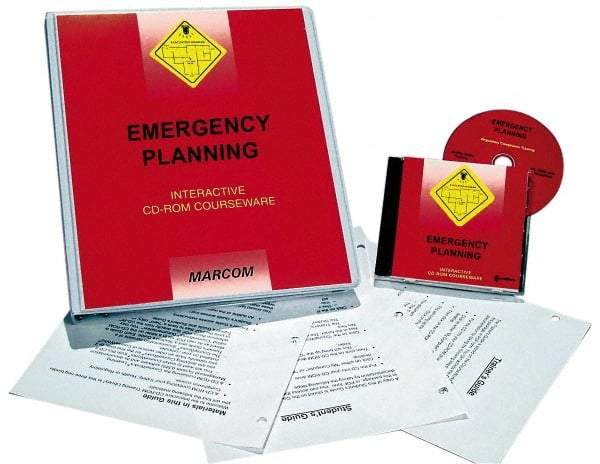 Marcom - Emergency Planning, Multimedia Training Kit - CD-ROM, English - Top Tool & Supply