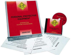 Marcom - Personal Protective Equipment, Multimedia Training Kit - 45 min Run Time CD-ROM, English & Spanish - Top Tool & Supply