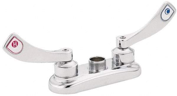 Moen - Wrist Blade Handle, Commercial Bathroom Faucet - Two Handle, No Drain, No Spout - Top Tool & Supply