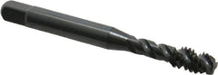 OSG - 1/4-20 UNC 3 Flute Modified Bottoming Spiral Flute Tap - Vanadium High Speed Steel, Oxide Finish, 2-1/2" OAL, Right Hand Flute, Right Hand Thread, Oversize, H7, Series 290 - Top Tool & Supply