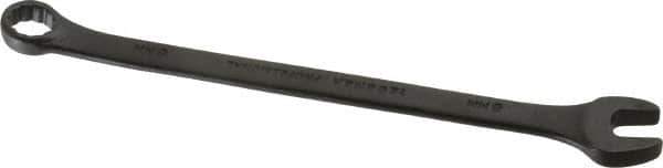 Proto - 8mm 12 Point Offset Combination Wrench - 15° Offset Angle, 5-13/32" OAL, Steel, Black Finish - Top Tool & Supply