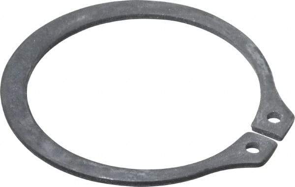 Value Collection - 1.232" Groove Diam, 1-5/16" Shaft Diam, Phosphate Spring Steel, Snap External Retaining Rings - 0.056" Groove Width, 0.05" Ring Thickness - Top Tool & Supply