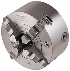 Bison - Manual Lathe Chucks Chuck Type: Combination Independent & Self-Centering Nominal Chuck Size: 25 - Top Tool & Supply