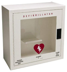 Allegro - Metal Defibrillator Case - 20-1/4 Inch Wide x 20-1/4 Inch High x 9-1/4 Inch Deep, Wall Mount - Top Tool & Supply