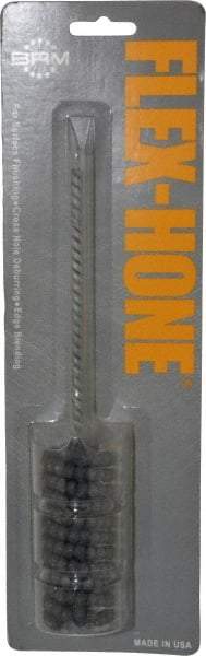 Brush Research Mfg. - 1-1/8" Bore Diam, 120 Grit, Silicon Carbide Flexible Hone - Fine, 8" OAL - Top Tool & Supply