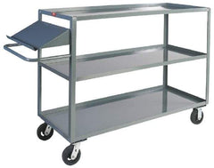 Jamco - 3,000 Lb Capacity, 24" Wide x 48" Long x 48" High Order Picking Cart - 3 Shelf, Steel - Top Tool & Supply