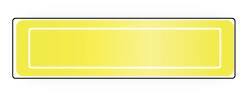 NMC - Reflective Strip - Yellow, For Accident Prevention - Top Tool & Supply