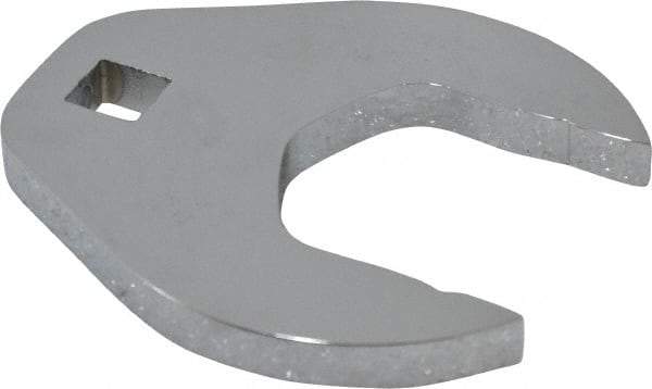 Proto - 46mm 1/2" Drive Full Polish Chrome Open End Crowfoot Wrench - 3.9" OAL - Top Tool & Supply