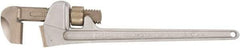 Ampco - 14" Aluminum Straight Pipe Wrench - 2-13/16" Pipe Capacity - Top Tool & Supply