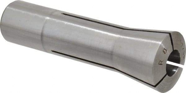 Lyndex - 17/32 Inch Steel R8 Collet - 7/16-20 Drawbar Thread, 0.0011 Inch TIR - Exact Industrial Supply