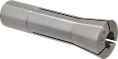 Lyndex - 17/32 Inch Steel R8 Collet - 7/16-20 Drawbar Thread, 0.0011 Inch TIR - Exact Industrial Supply