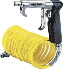 Coilhose Pneumatics - 1/4" ID Pistol Grip Blow Gun - 15' Long Hose - Top Tool & Supply