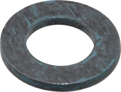 Metric Blue - M16 Screw, Alloy Steel Standard Flat Washer - 17.52mm ID x 32mm OD, 3.1mm Thick, Plain Finish - Top Tool & Supply