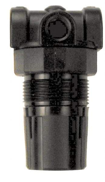 Coilhose Pneumatics - 1/4 NPT Port, 9 CFM, Zinc Miniature Regulator - 0 to 50 psi Range, 250 Max psi Supply Pressure, 1/8" Gauge Port Thread, 1-1/2" Wide x 2-7/8" High - Top Tool & Supply