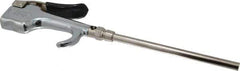 Coilhose Pneumatics - Safety Extension Tube Thumb Lever Blow Gun - 1/4 NPT, 6" Tube Length - Top Tool & Supply