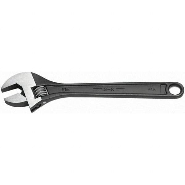 SK - Adjustable Wrench - Black Oxide Finish - Top Tool & Supply