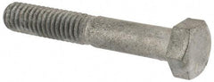 Value Collection - 5/16-18 Thread, 2" Length Under Head, Steel Hex Head Bolt - Hot Dipped Galvanized Coated, UNC Thread, ASTM A307, Grade 2 - Top Tool & Supply