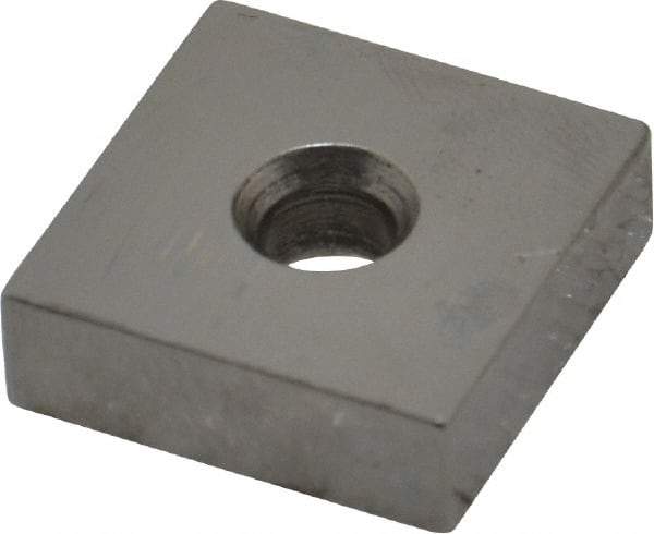 Mitutoyo - 0.3" Square Steel Gage Block - Accuracy Grade 0, Includes Certificate of Inspection - Top Tool & Supply