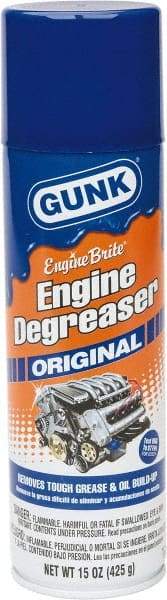 Gunk - Engine Cleaner/Degreaser - 15 oz Aerosol Can - Top Tool & Supply