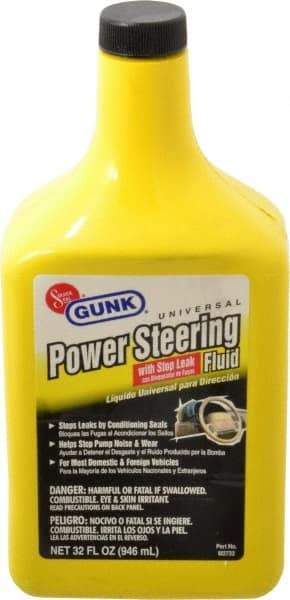 Motor Medic - 32 oz Power Steering Fluid - Nonfoaming - Top Tool & Supply