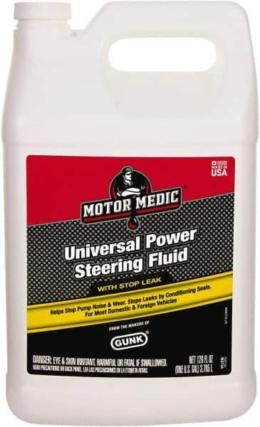 Motor Medic - 1 Gal Power Steering Fluid - Nonfoaming - Top Tool & Supply