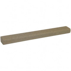 Norton - 10" Long x 1-5/16" Wide x 3/4" Thick, Aluminum Oxide Sharpening Stone - Flat Stone, Coarse Grade - Top Tool & Supply