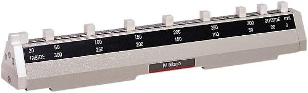 Mitutoyo - 0 to 300mm Caliper Checker - Horizontal and Vertical, Accurate to 0.005mm - Top Tool & Supply