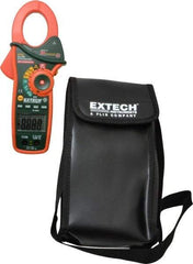 Extech - EX830, CAT III, Digital True RMS Auto Ranging Clamp Meter with 1.7" Clamp On Jaws - 600 VAC/VDC, 1000 AC/DC Amps, Measures Current, Temperature - Top Tool & Supply