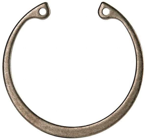 Rotor Clip - 0.062" Thick, Passivated Finish, Stainless Steel Snap Internal Retaining Ring - 0.068" Groove Width, 0.057" Groove Depth, 1.989" Groove Diam, Grade 15-7 Grade 632 - Top Tool & Supply