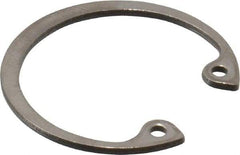 Rotor Clip - 0.042" Thick, Passivated Finish, Stainless Steel Snap Internal Retaining Ring - 0.046" Groove Width, 0.028" Groove Depth, 0.931" Groove Diam, Grade 15-7 Grade 632 - Top Tool & Supply