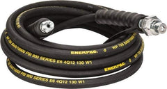 Enerpac - 1/4" Inside Diam x 3/8 NPT 20' Hydraulic Pump Hose - 10,000 psi, CH-604 Opposite End, Rubber - Top Tool & Supply