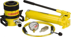 Enerpac - 60 Ton Capacity, Cylinder No. RCH-603, Manual Hydraulic Pump & Cylinder Set - Pump No. P-80 - Top Tool & Supply