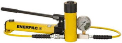 Enerpac - 25 Ton Capacity, Cylinder No. RC-256, Manual Hydraulic Pump & Cylinder Set - Pump No. P-392 - Top Tool & Supply