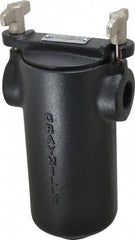 Graymills - 1 Outlet Size, Pump Filter - 11-3/4 Long, 30 Mesh - Top Tool & Supply