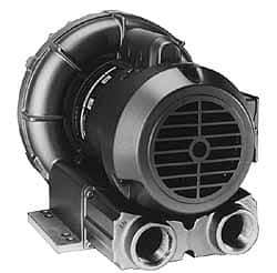 Gast - 5-1/2 HP Three Phase Regenerative Air Blower - 230/460V, 280 Max CFM, 110" Max Water Pressure, 90" Max Vacuum Water Pressure, 19.5/9 Full Load Amps - Top Tool & Supply