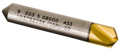 Kennametal - 20mm Body Diam, 118°, 51mm OAL, Solid Carbide Spotting Drill - Top Tool & Supply