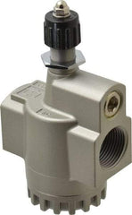 SMC PNEUMATICS - 1" Male NPT x 1" Female NPT Flow & Speed Control Valve - Inline Type - Top Tool & Supply