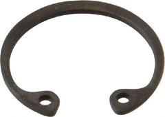 Value Collection - 13/16" Nominal, 0.042" Thick, Phosphate Finish, Spring Steel Snap Internal Retaining Ring - 0.046" Groove Width, 0.025" Groove Depth, 0.862" Groove Diam - Top Tool & Supply