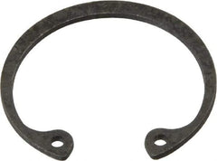 Value Collection - 15/16" Nominal, 0.042" Thick, Phosphate Finish, Spring Steel Snap Internal Retaining Ring - 0.046" Groove Width, 0.031" Groove Depth, 1" Groove Diam - Top Tool & Supply