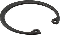 Value Collection - 1-1/4" Nominal, 0.05" Thick, Phosphate Finish, Spring Steel Snap Internal Retaining Ring - 0.056" Groove Width, 0.04" Groove Depth, 1.33" Groove Diam - Top Tool & Supply