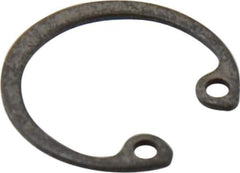 Value Collection - 5/16" Nominal, 0.015" Thick, Phosphate Finish, Spring Steel Snap Internal Retaining Ring - 0.02" Groove Width, 0.009" Groove Depth, 0.33" Groove Diam - Top Tool & Supply