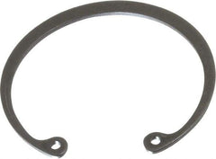 Value Collection - 2" Nominal, 0.062" Thick, Phosphate Finish, Spring Steel Snap Internal Retaining Ring - 0.068" Groove Width, 0.061" Groove Depth, 2.122" Groove Diam - Top Tool & Supply