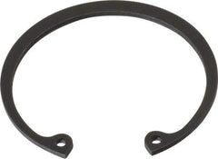 Value Collection - 2-1/8" Nominal, 0.078" Thick, Phosphate Finish, Spring Steel Snap Internal Retaining Ring - 0.086" Groove Width, 0.063" Groove Depth, 2.251" Groove Diam - Top Tool & Supply