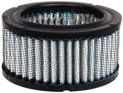 Made in USA - Replacement Filter Element - 2-5/16" High x 4-3/8" Wide, For Use with Air Intake Filters - Top Tool & Supply