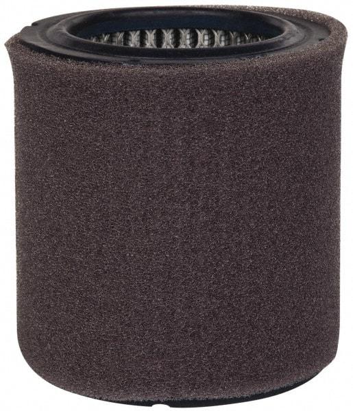 Made in USA - Replacement Filter Element - 4-3/4" High x 4-3/8" Wide, For Use with Air Intake Filters - Top Tool & Supply