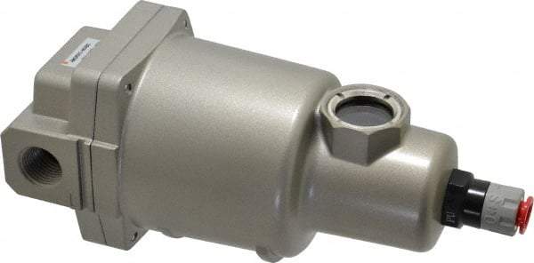 SMC PNEUMATICS - 1/2" NPT Pipe, 53 CFM Refrigerated Air Dryer - 11 kw, 8-1/8" Long, Closed Auto Drain - Top Tool & Supply