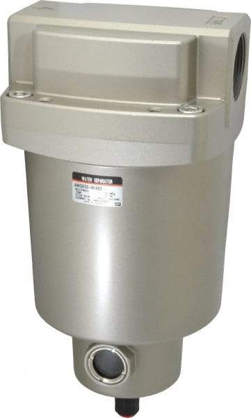 SMC PNEUMATICS - 1-1/2" NPT Pipe, 212 CFM Refrigerated Air Dryer - 37 kw, 12-11/32" Long, Open Auto Drain - Top Tool & Supply